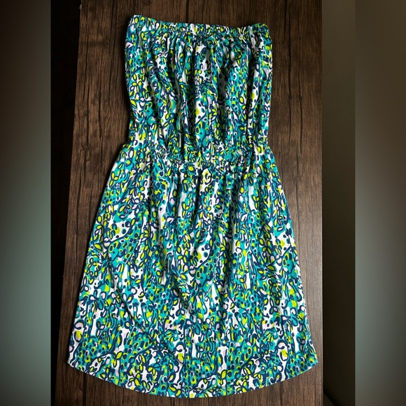 Lilly Pulitzer XS Strapless Dress - Picture 4 of 5
